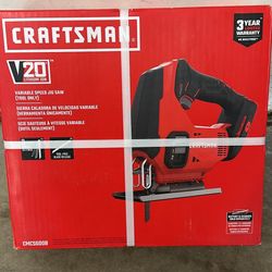 CRAFTSMAN V20 20-volt Max Variable Keyless Cordless Jigsaw (Battery and Charger Not Included) Item #1045305 | Model #CMCS600B
