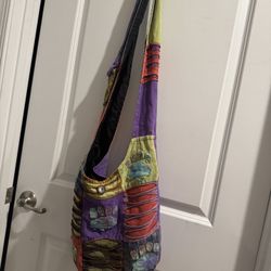 Colorful Patchwork Shoulder Bag