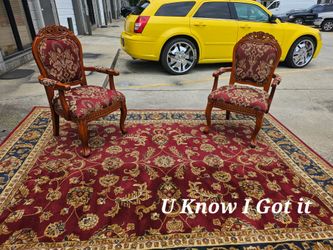 Chair and rug set