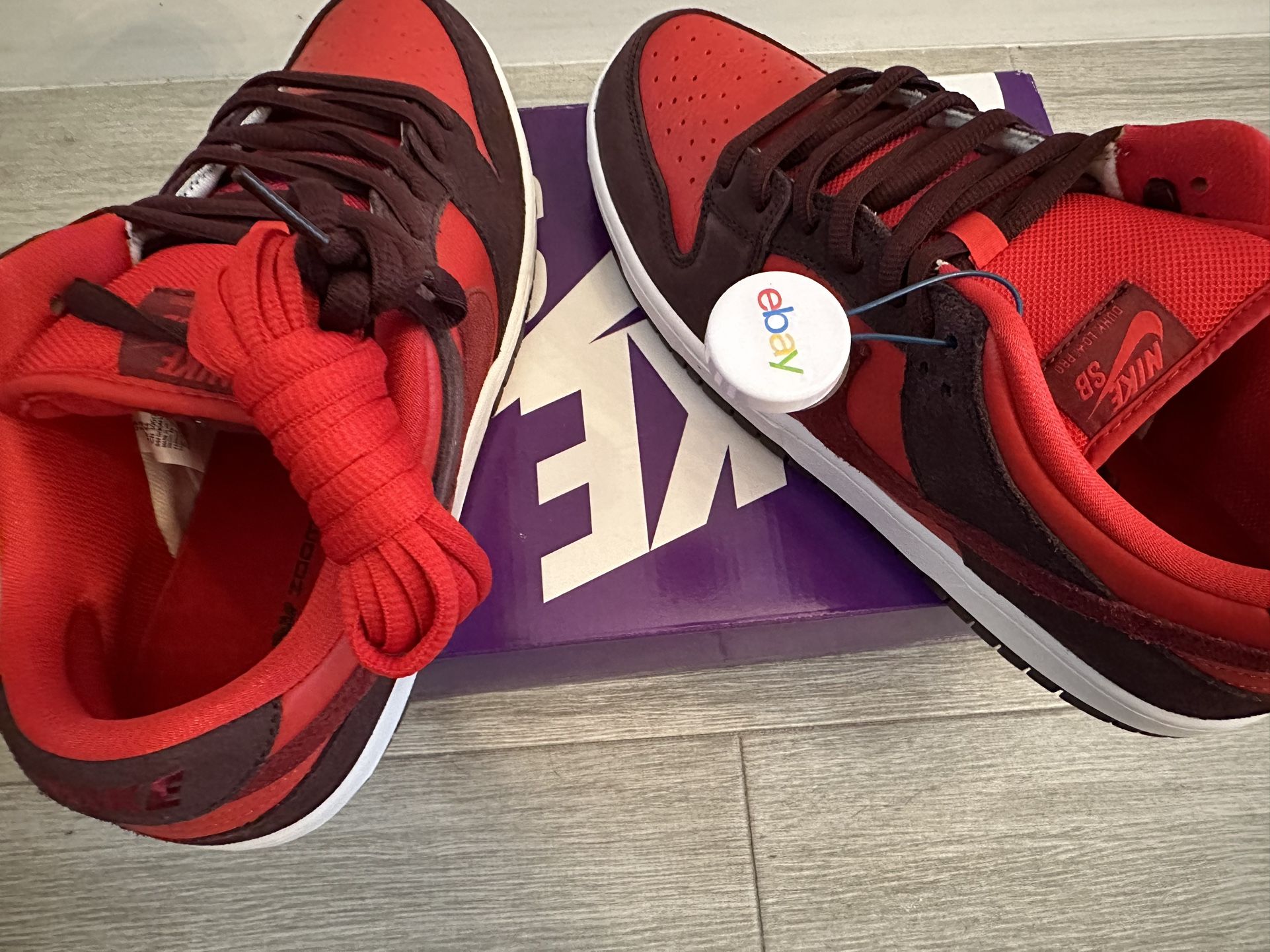 Nike SB Dunk Low Pro Fruity Pack Cherry DM0807 600 Burgundy Crush