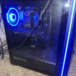 skytech pc gaming with 4tb seagate usb drive