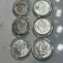 UNCIRCULATED Morgan Silver Dollars! Trade For Xbox X Or Sale