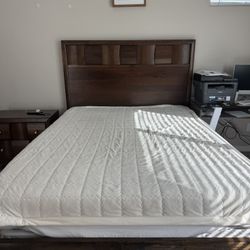 Queen Size Bed And Fraim
