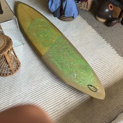 Donald  Brink 7” 1+1 Midlength Surfboard 