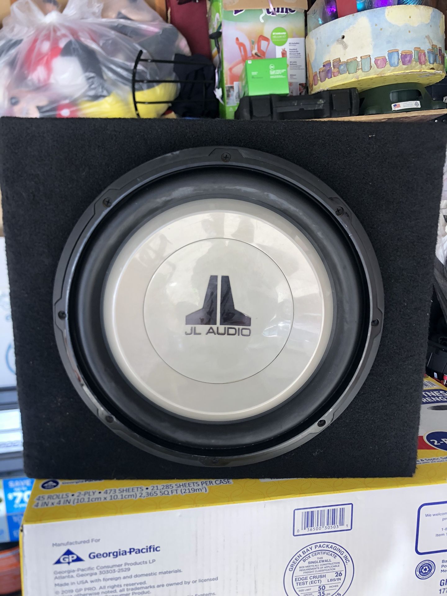 12in JL Audio sub work perfect