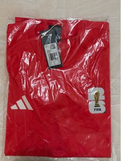 “NEW” FIFA World Cup 2026 Adidas Official Staff T-Shirt Men’s Size L