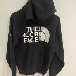 Women’s Black Hoodie A Noor Face Size Small Sweatshirt Hooded Sweater 