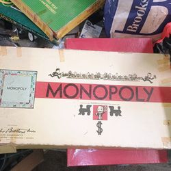Antique Collectibles Board Games In Original Boxes