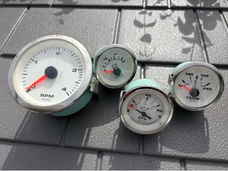 Boat Stuff. Gauges, Alternator, Thru Hulls, Linkages