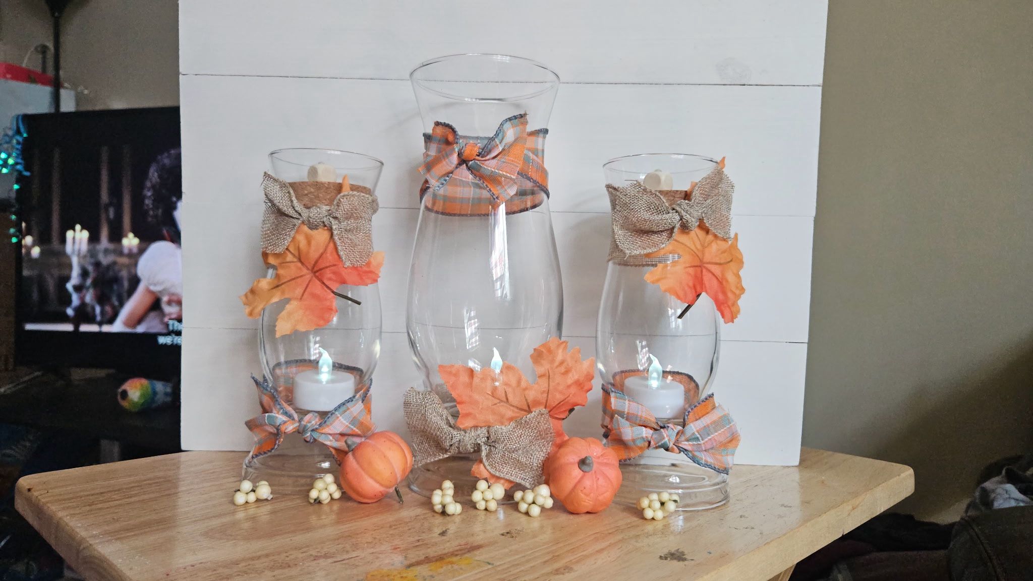 Fall Trio Centerpiece