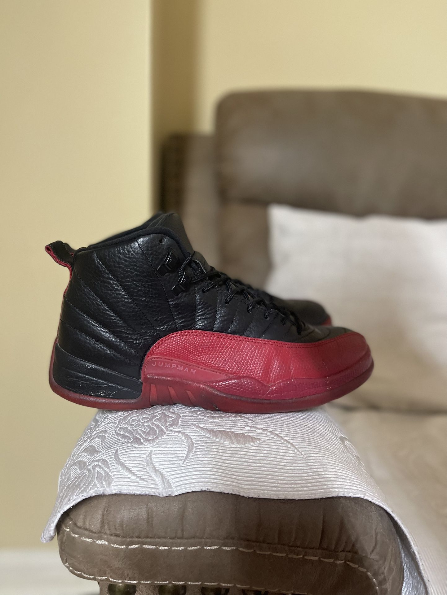 Air Jordan 12 “ Flu Game ” Size 10 Men’s