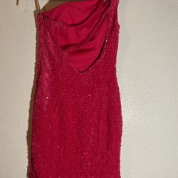 Prom Dress Hot Pink