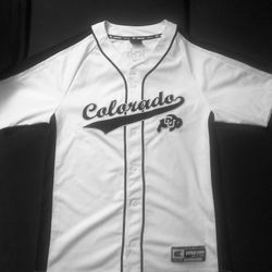 Colorado Buffaloes Colosseum Baseball Jersey Size: Medium 