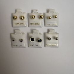 Gold Earrings 