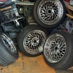 18” Aodhan Rims And Tires