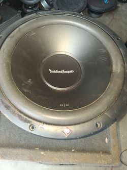 Car Subwoofer 12" inches Rocford fosgate  $60
