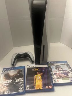 Ps5 console and game bundle READ
