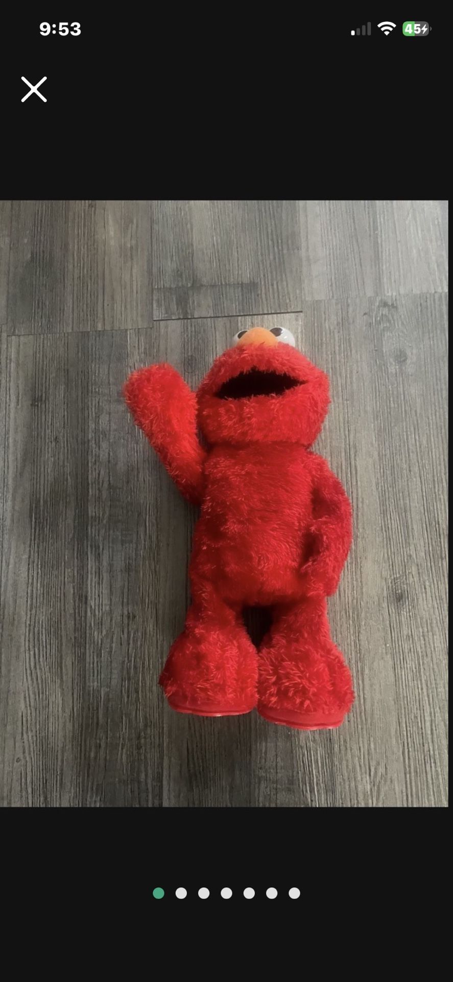 Like New T.M.X. (Tickle Me Xtreme) Elmo doll