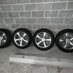 4 Winter Tires With Wheels 