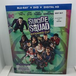 Suicide Squad Blu-ray DVD Digital Copy New 