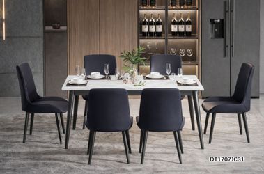 New Year OfferUp Sale! 7-PC DINING SET (TABLE W/ 6 CHAIRS)