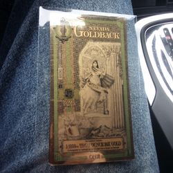 Nevada gold back 1 and 1000 troy ounces $12 each