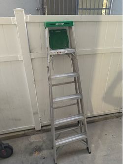 Werner 6 foot aluminum ladder