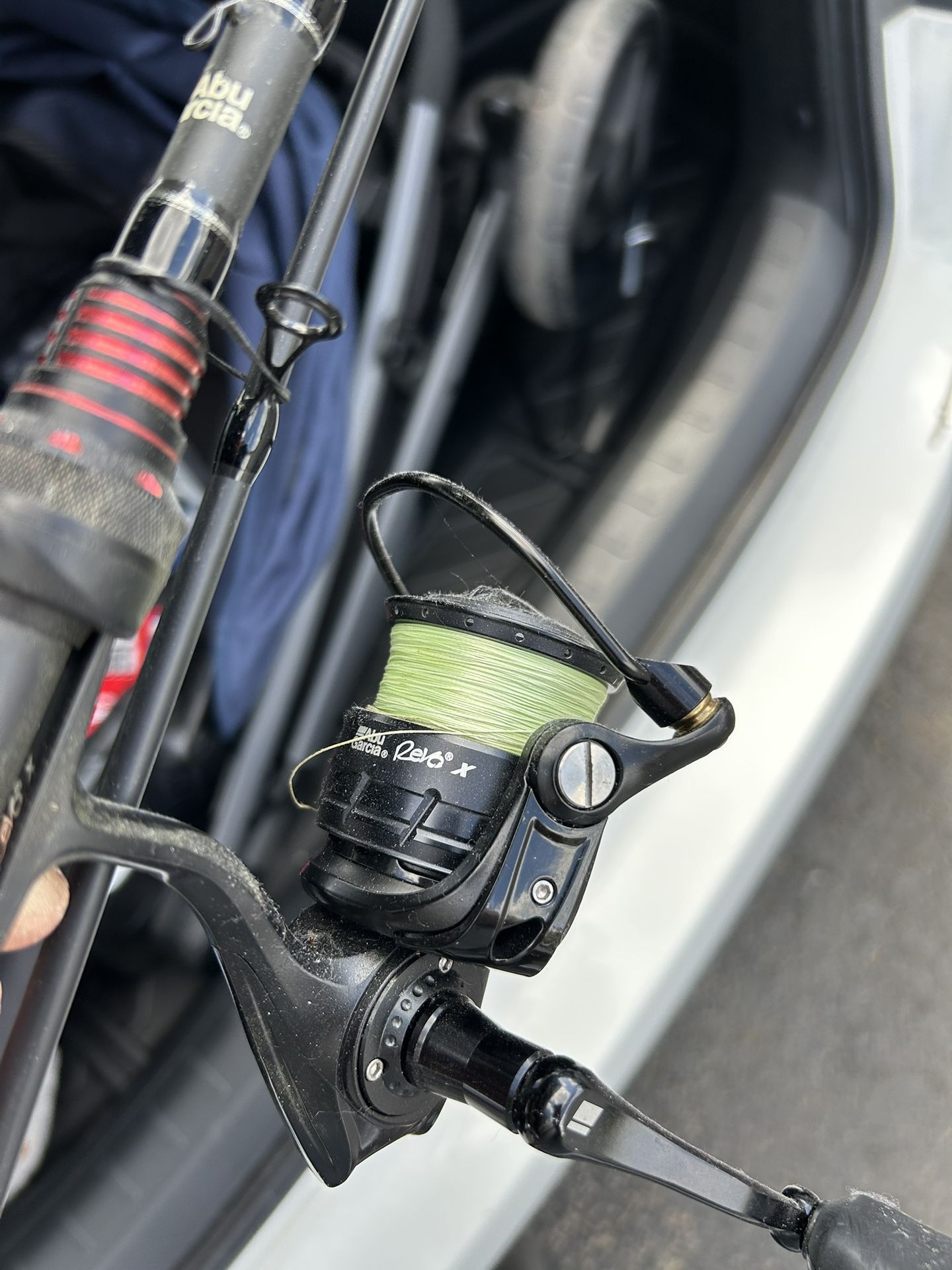 abu garcia fishing combo. rod and reel