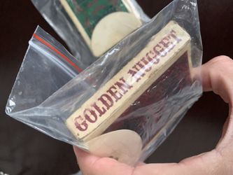 Golden nugget vintage cards