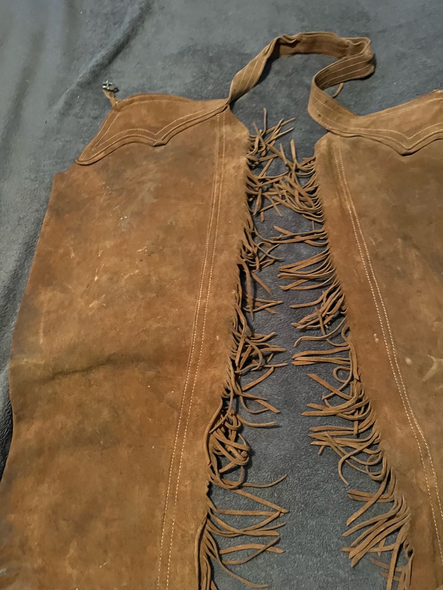 Leather Cowboy Chaps Vintage