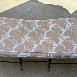 Extendable Bed Bendable Easy To Put Away Or Use As A Chair 