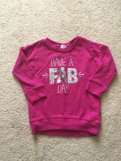 Gymboree Cute Glitter Sweatshirt