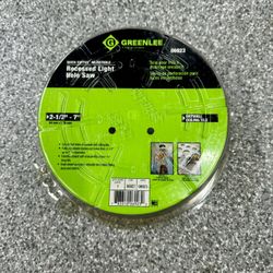 New GREENLEE Recessed Light Hole Saw. Never used