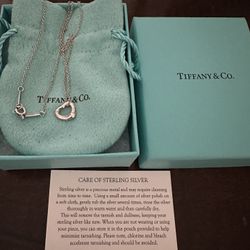 Tiffany And Company Open Heart Necklace