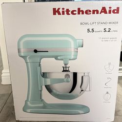 Kitchen Aid Mixer Ice Blue 