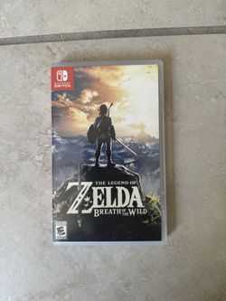 The Legend of Zelda Breath of the Wild Nintendo Switch Game