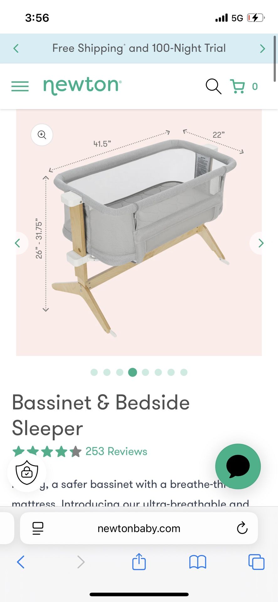 Newton Bassinet & Bedside Sleeper