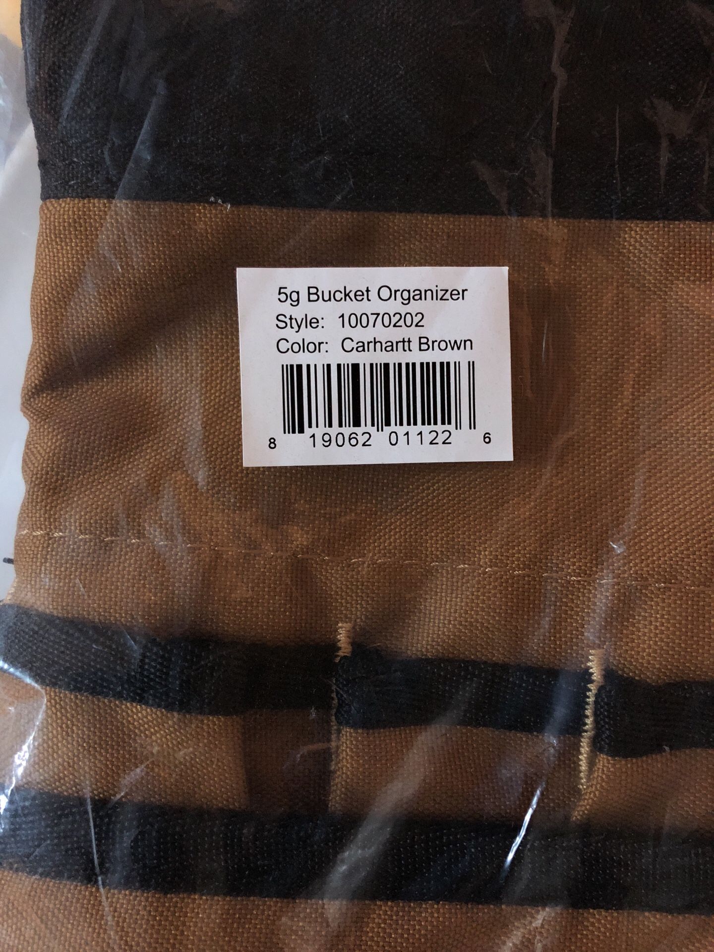 Carhartt 5 gallon bucket organizer