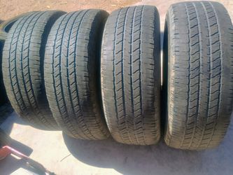 275/60/20 LAUFENN X FIT 65-75% TREAD DOT 12/24 SET OF 4 MATCHING HIGH