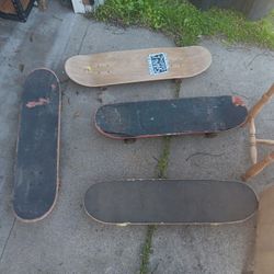 4 Skateboards