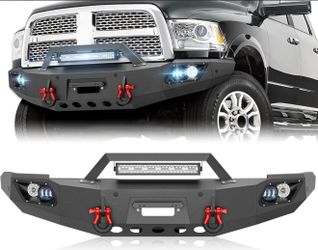 Front Bumper For Ram 2500 fits 2010-2018 Dodge Ram 2(contact info removed) | Yzona  SKU:  XBCB-0060