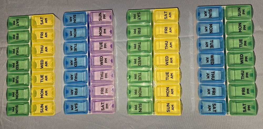 Weekly Pill Organizers Bundle