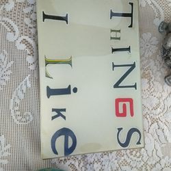 Decoupage tray made by John Darien