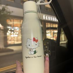Hello Kitty Starbucks 2025 Water Bottle