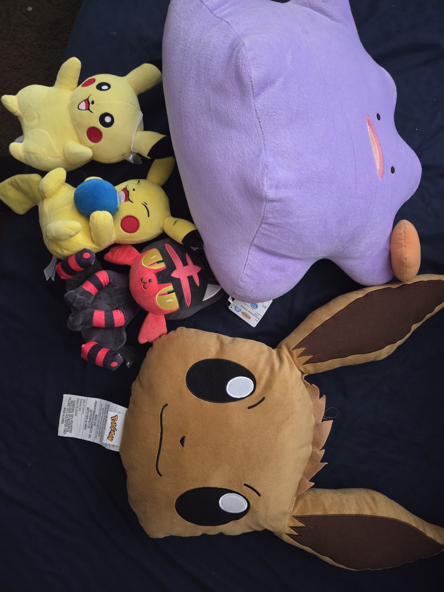 Pokemon plushies