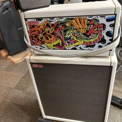 Spark 40, Spark Powered Speaker Cab, Spark Mini, And A Long Lasting Lithium Ion Battery For Amp To Run Spark 40