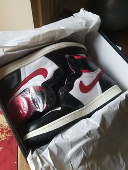 Size 10.5 Jordan Retro 1 Black Gym Red