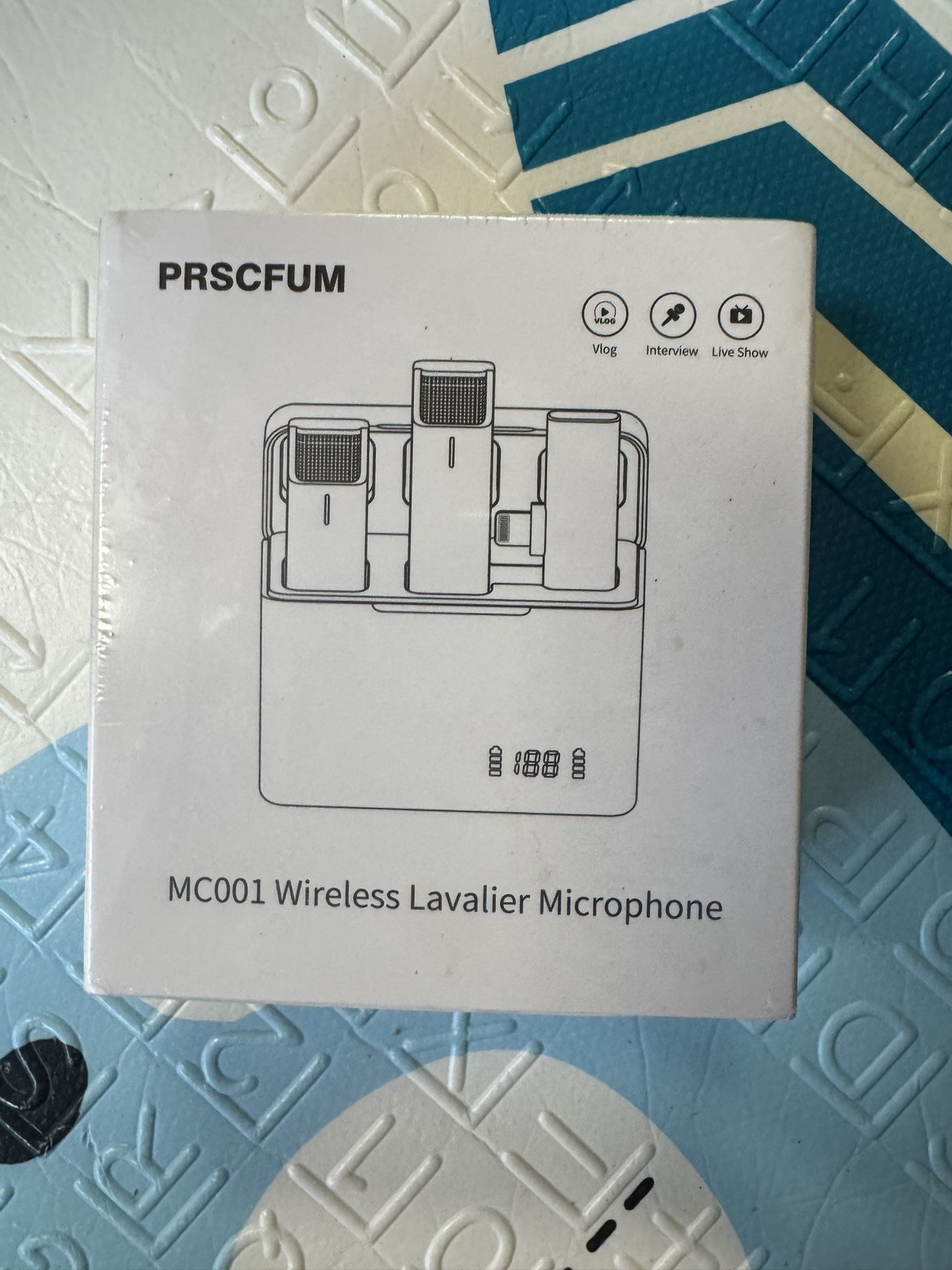 Wireless Lavalier Microphone for iPhone