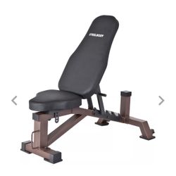 Commercial weight bench 6 positions, new in box