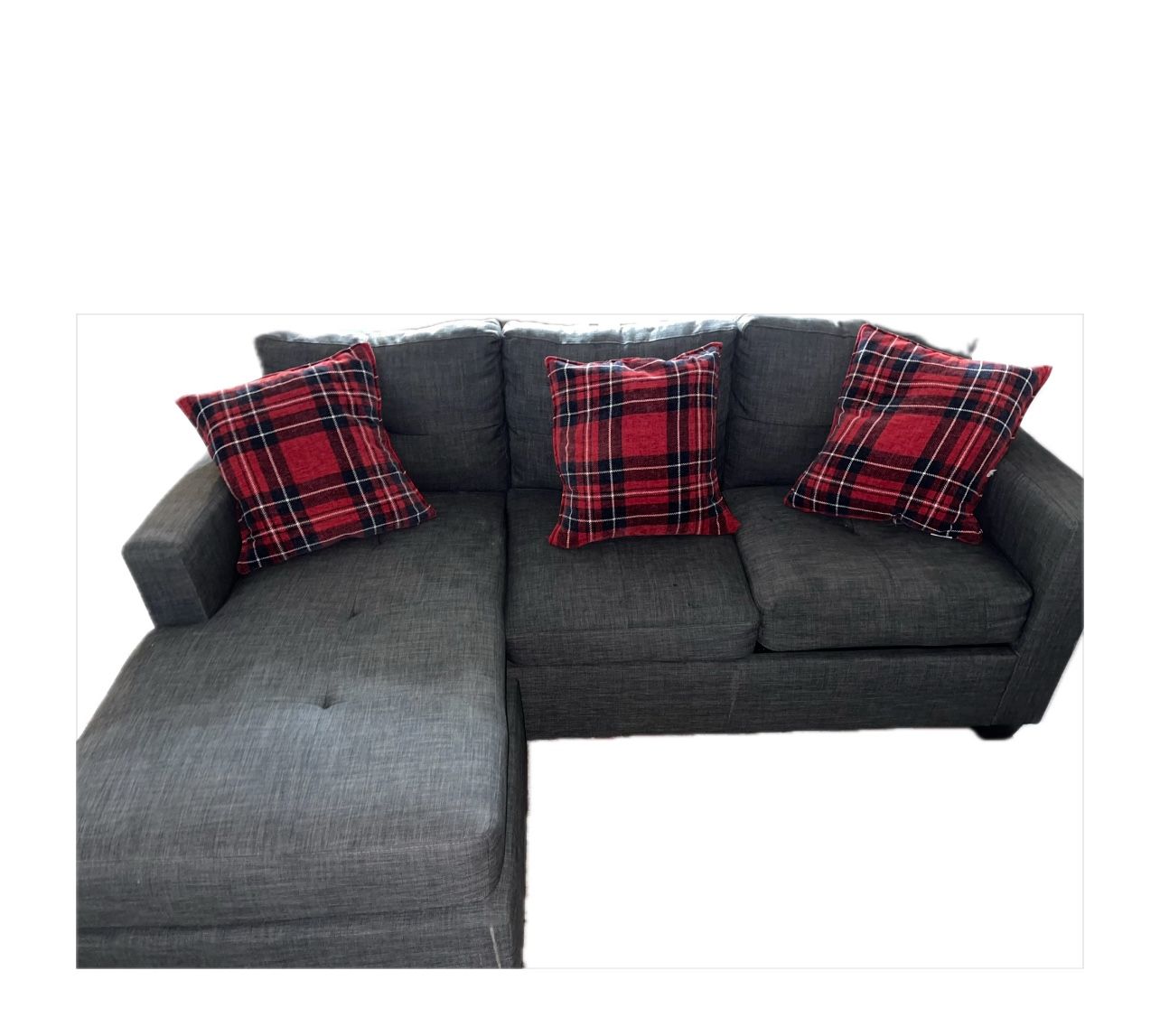 Small sectional & Swivel Love Seat 